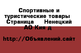  Спортивные и туристические товары - Страница 2 . Ненецкий АО,Кия д.